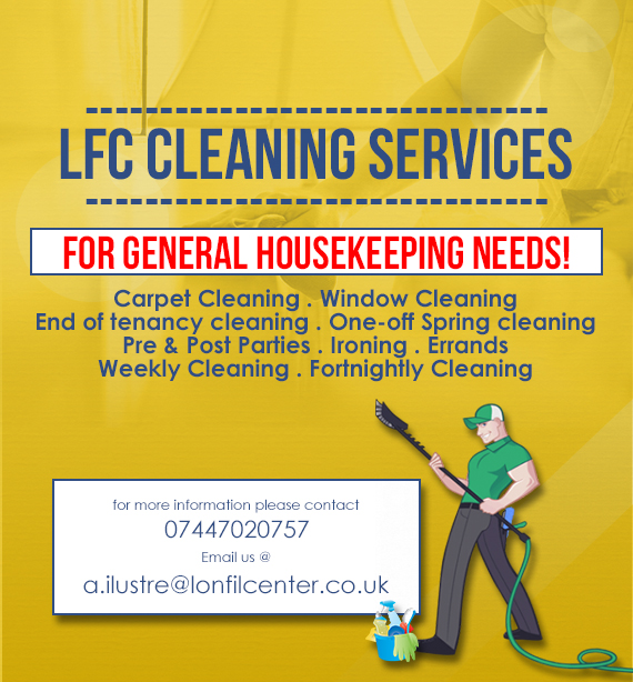 cleaning services flyer